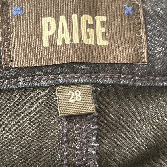 PAIGE Muse High Rise Jeans in Lana Dark Wash, Sz 28 - Picture 8 of 14
